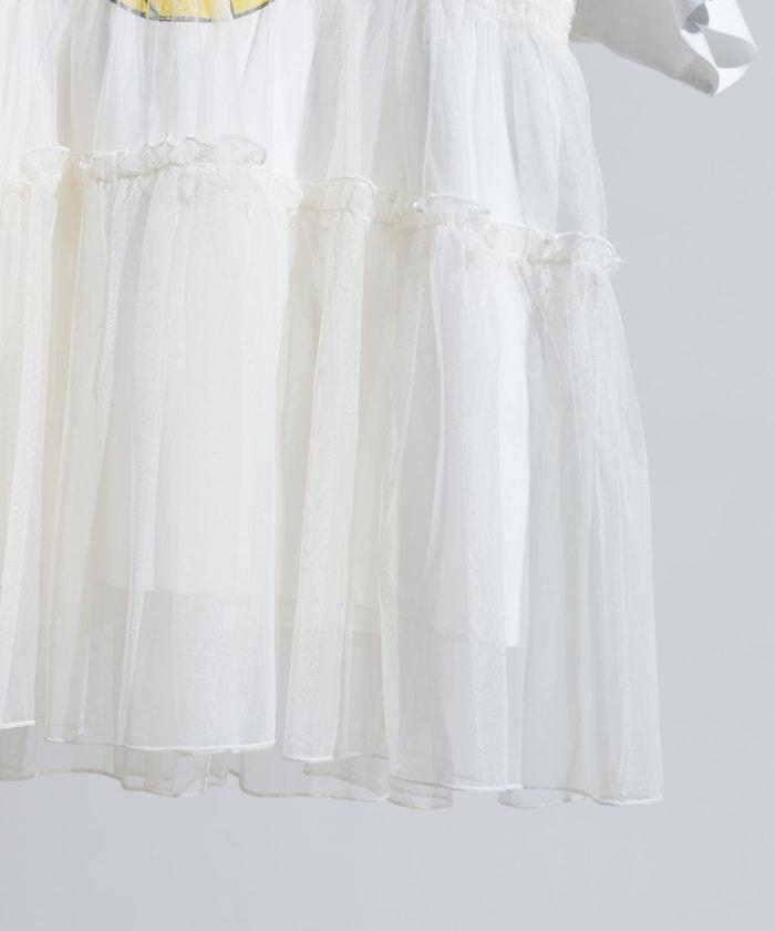 NBA印花蕾絲拼接T恤