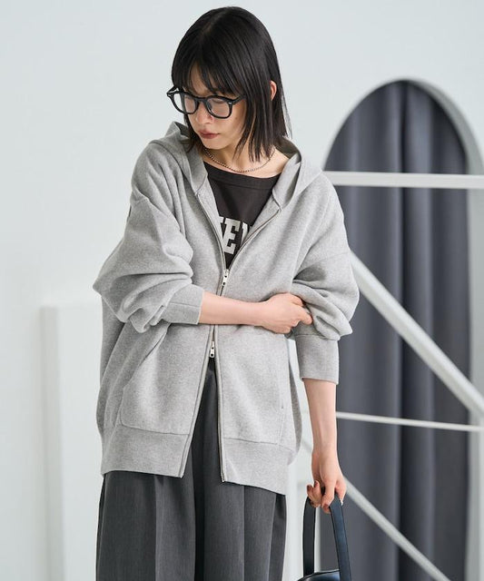 《機洗可》拉鍊開衫針織衫