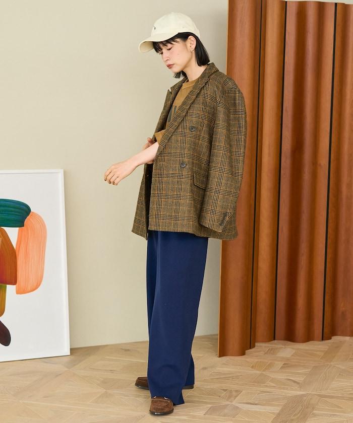 《機洗可》毛衣質感針織長褲