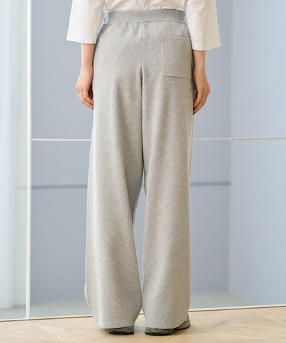 《機洗可》毛衣質感針織長褲