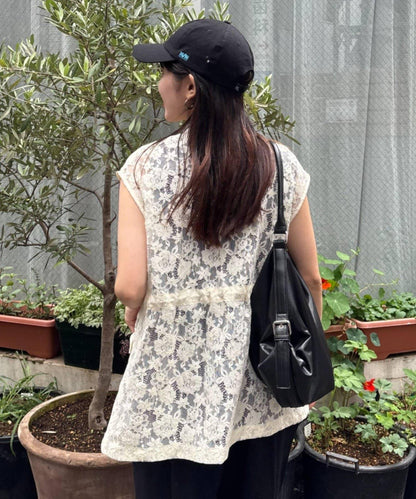 CIAOPANIC TYPY 蕾絲軍風背心