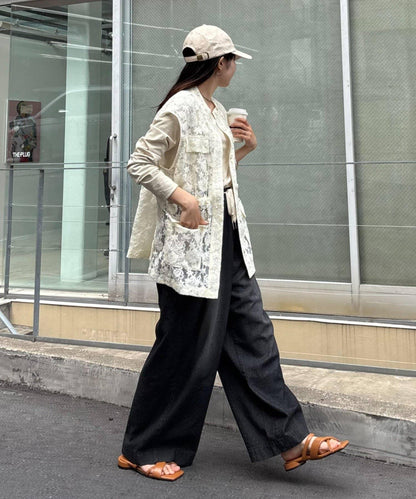 CIAOPANIC TYPY 蕾絲軍風背心