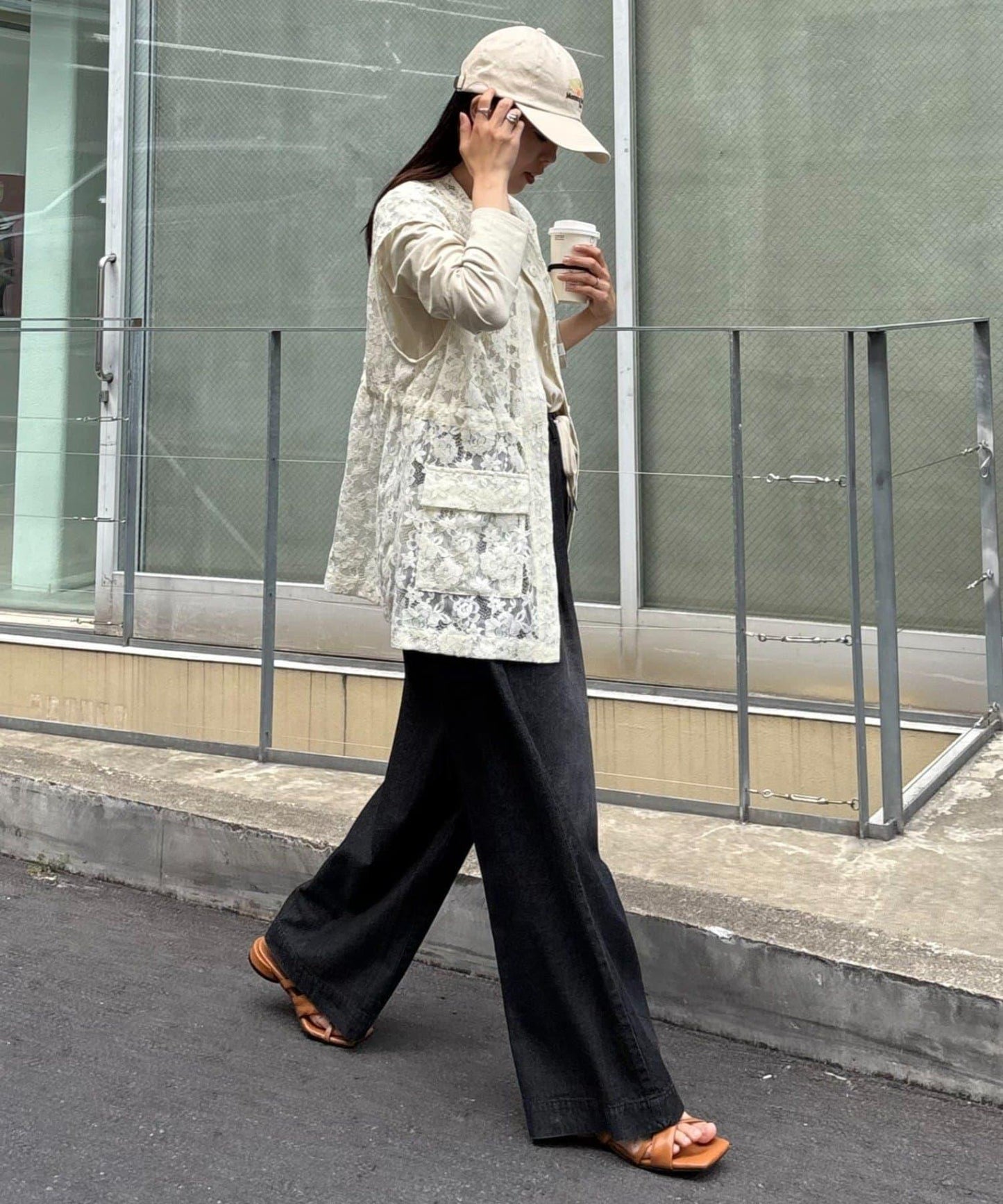 CIAOPANIC TYPY 蕾絲軍風背心