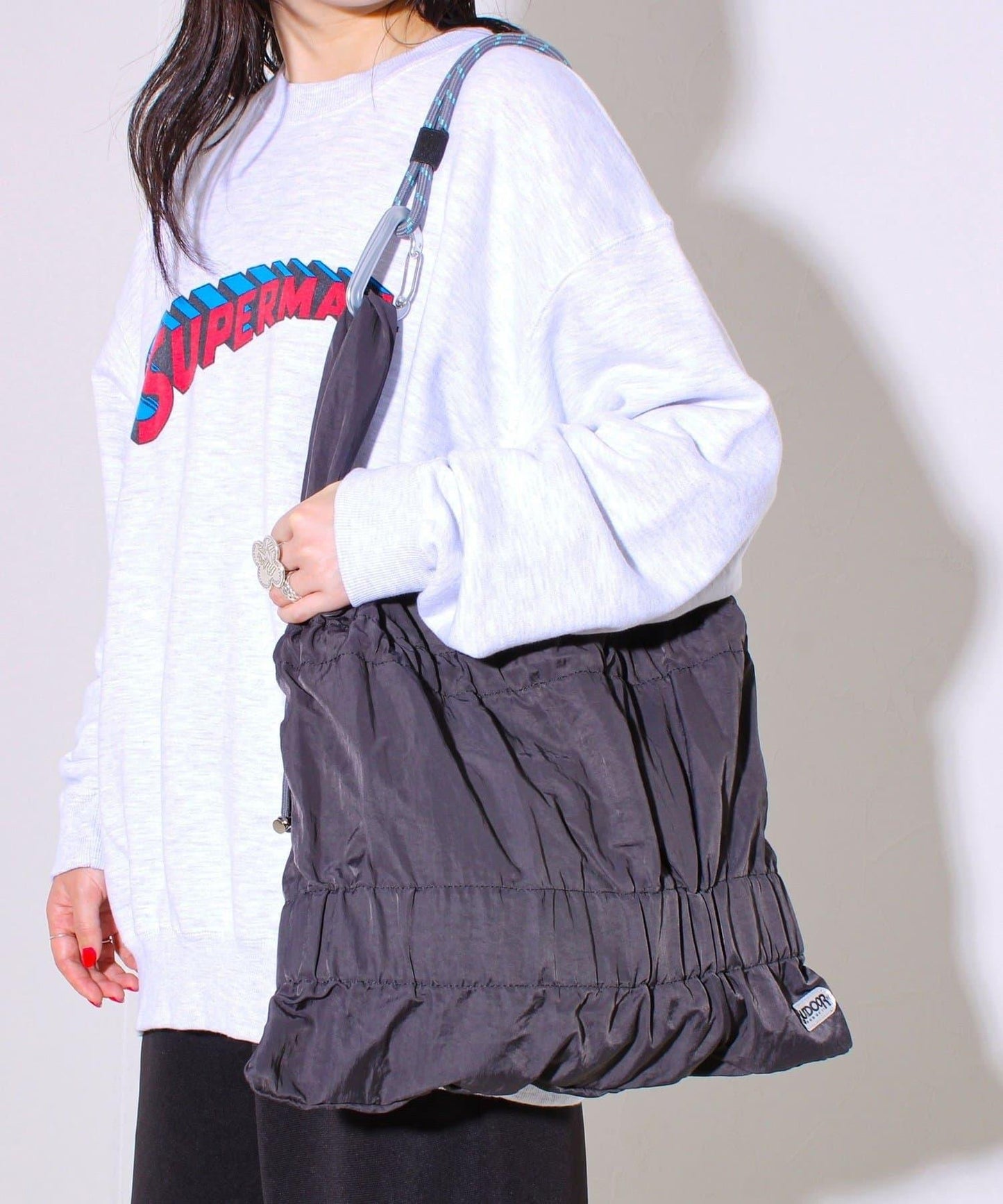 OUTDOOR PRODUCTS 繩帶購物袋