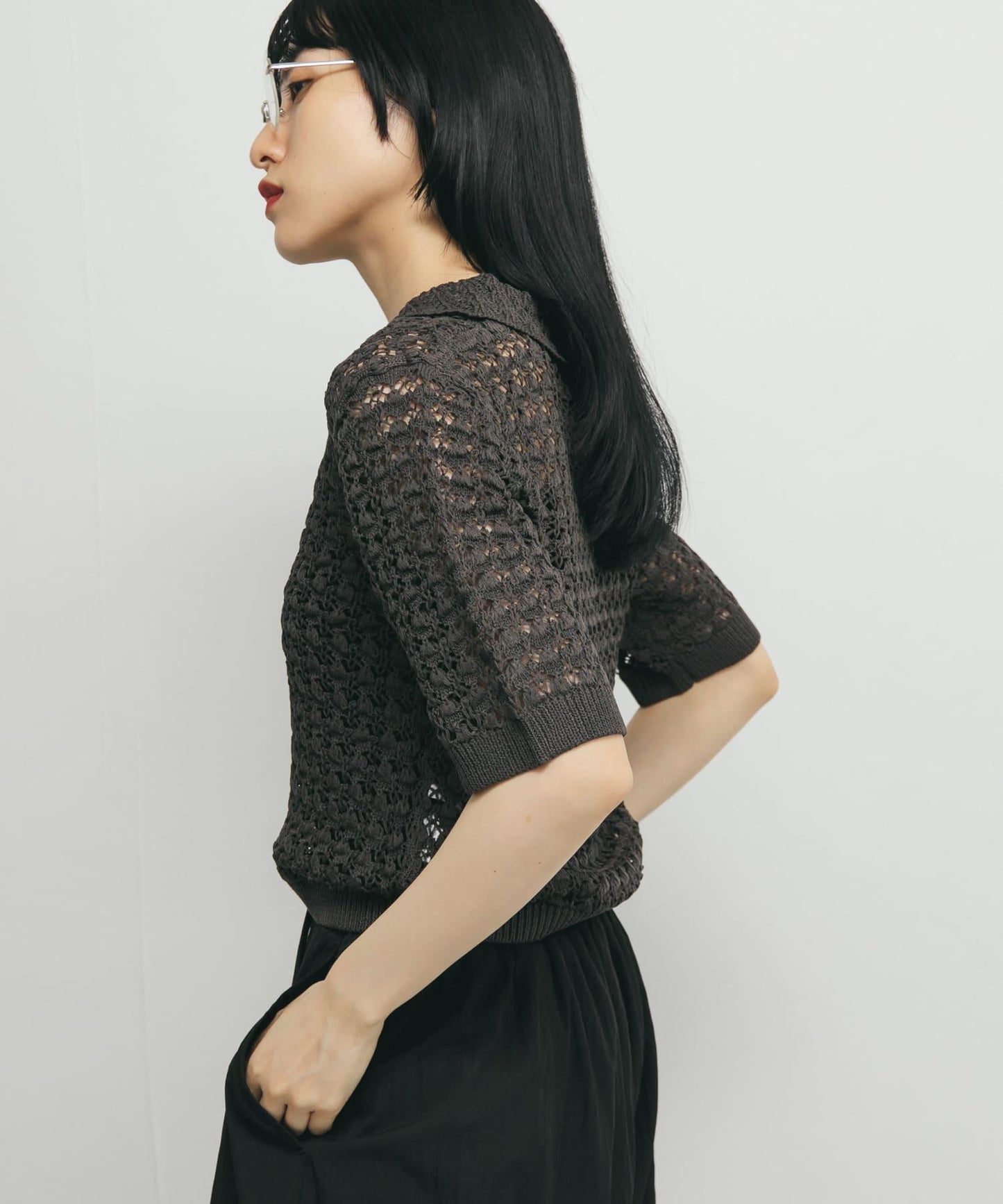 拉塞爾彩色針織衫