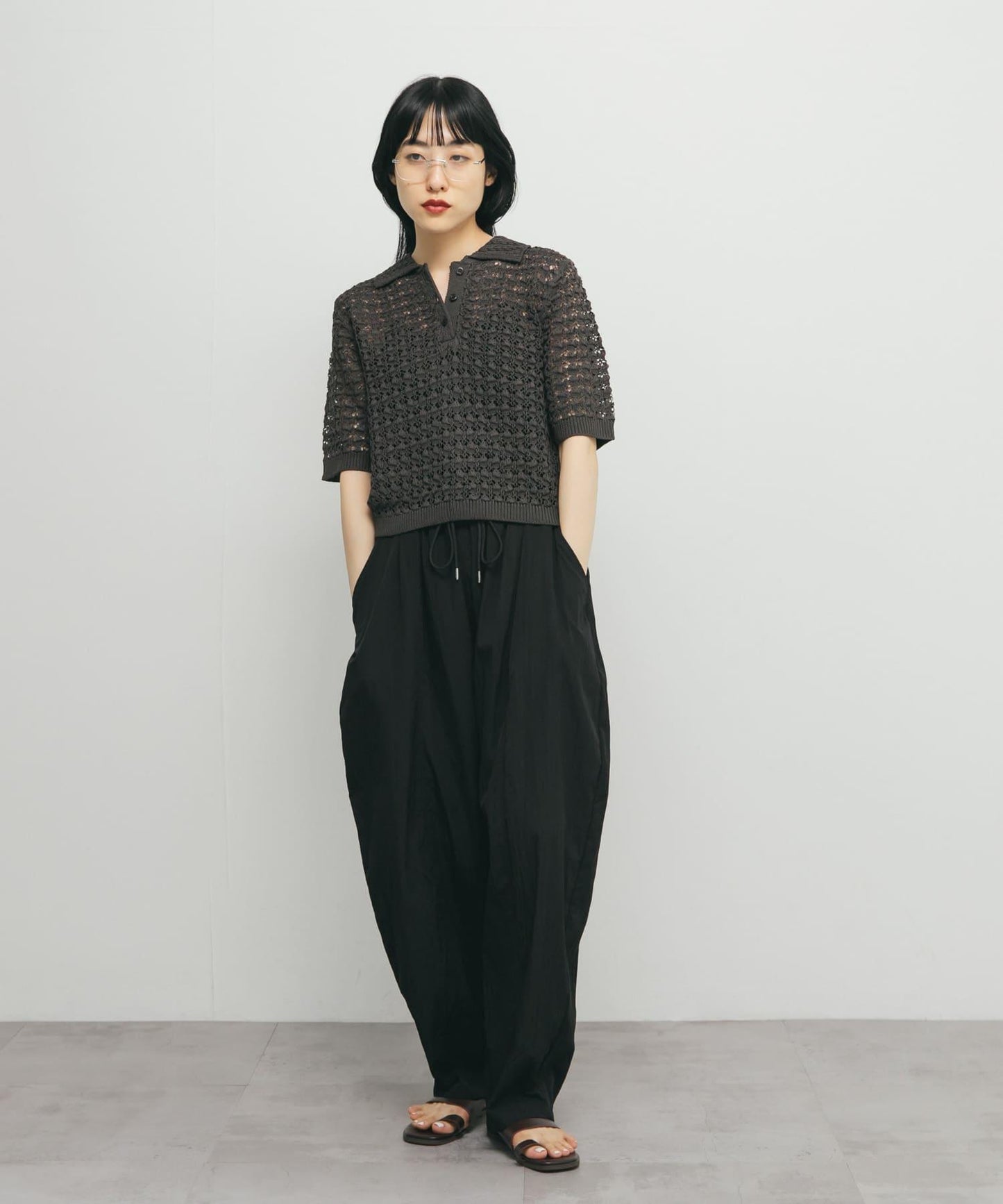 拉塞爾彩色針織衫