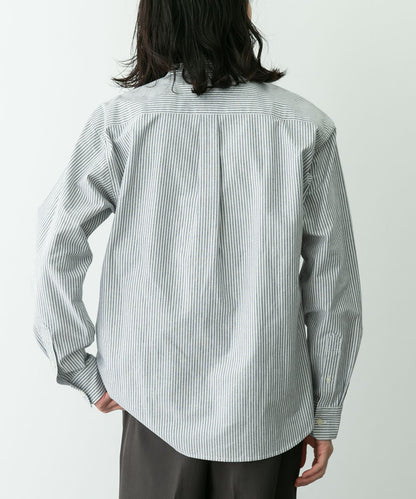 抗菌牛津紡扣領長袖襯衫