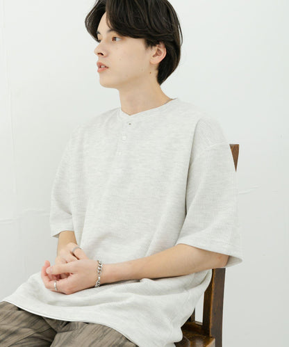 亨利領珠地布套頭衫