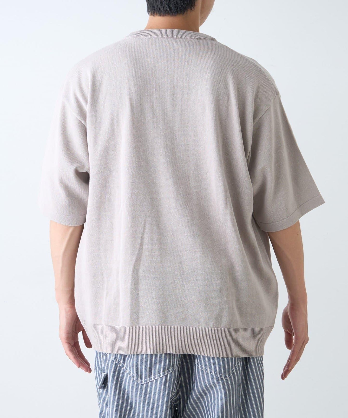 【男女通用】動物紋狗夏季針織半袖T恤