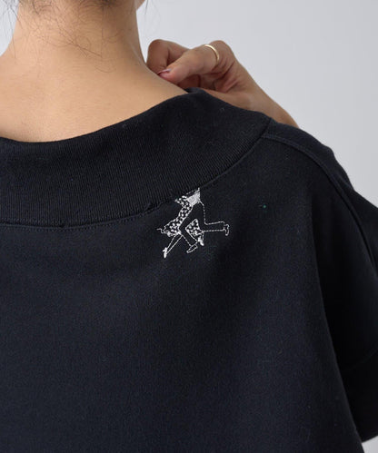 Ronde刺繡裡毛長袖套頭衫