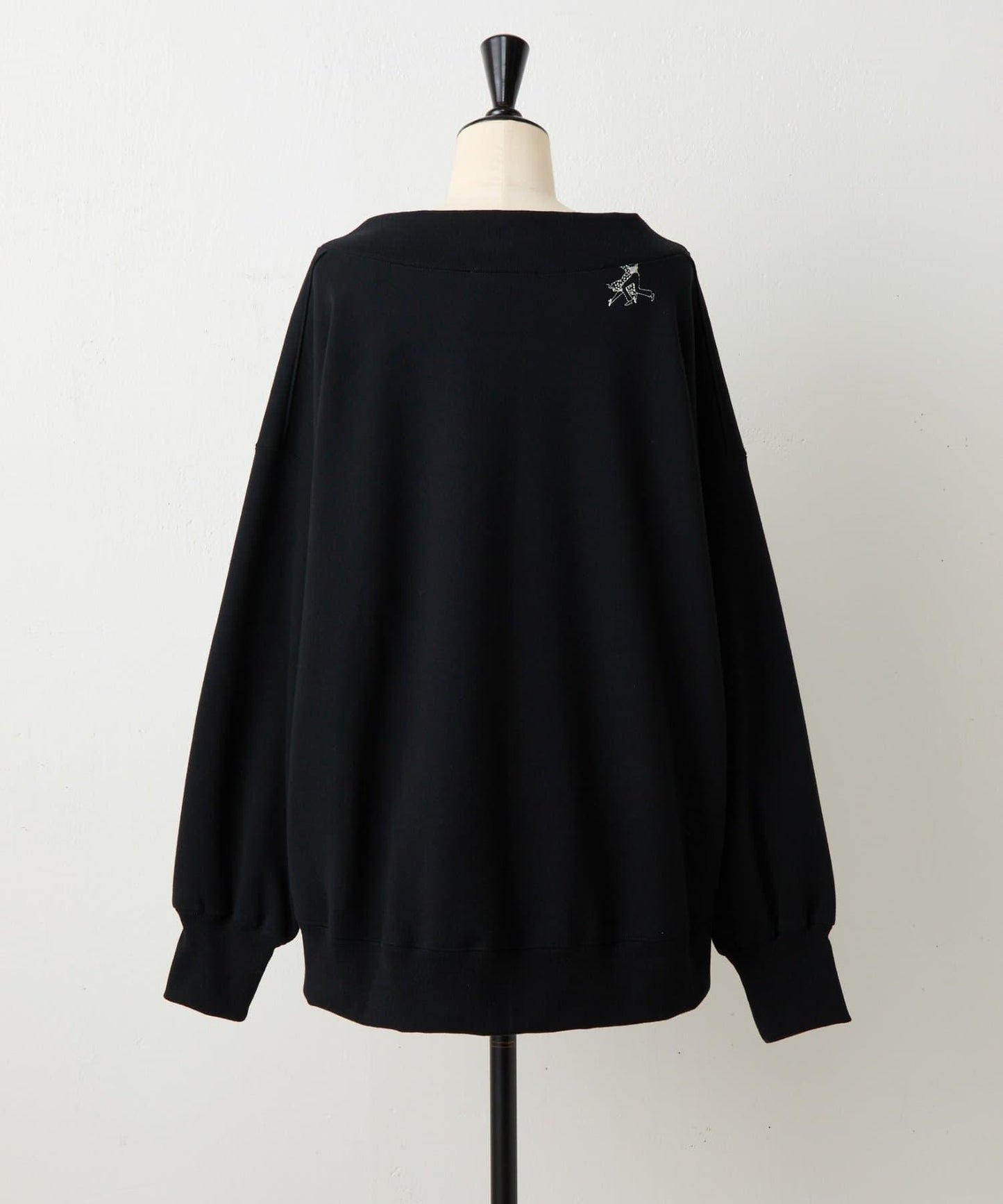 Ronde刺繡裡毛長袖套頭衫
