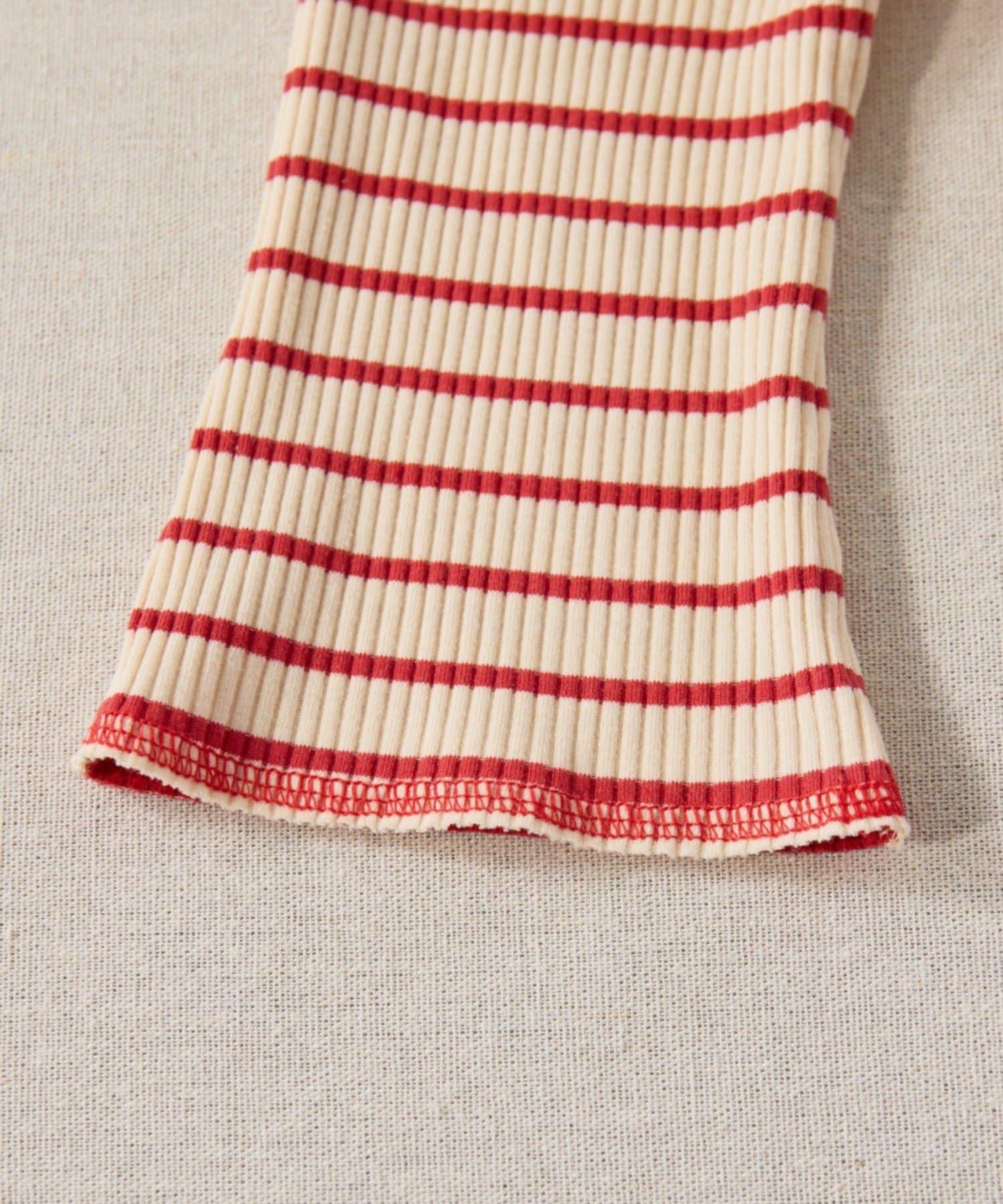 【嬰兒】【Qinn】條紋彈力緊身褲