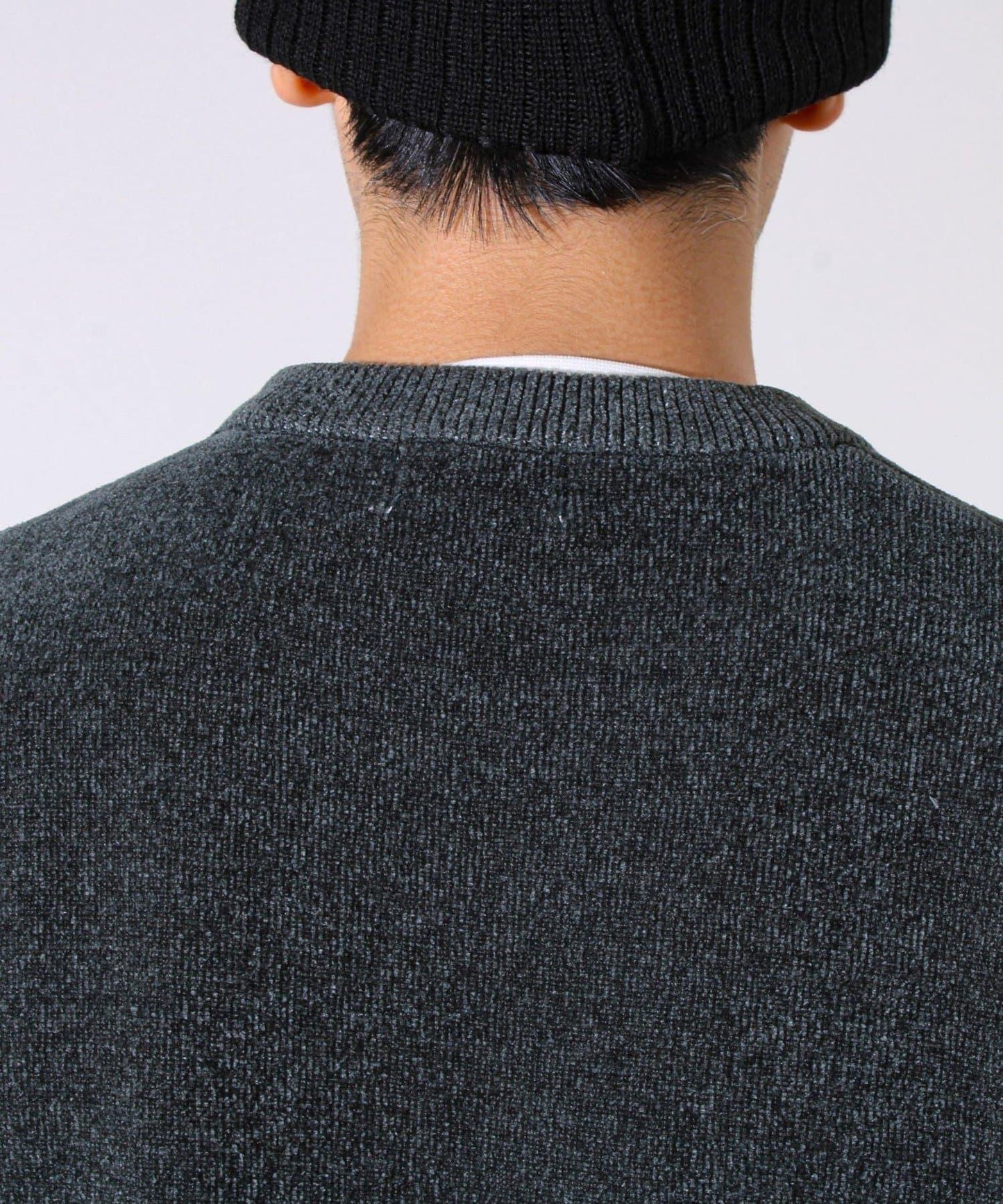 【去年熱門單品再次登場！不刺激皮膚的針織衫】莫爾雙面針織衫