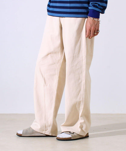 【寬鬆愛好者必看】鴨絨地寬鬆剪裁褲