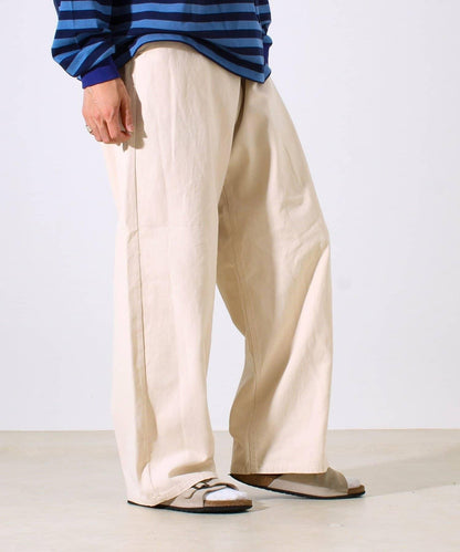 【寬鬆愛好者必看】鴨絨地寬鬆剪裁褲