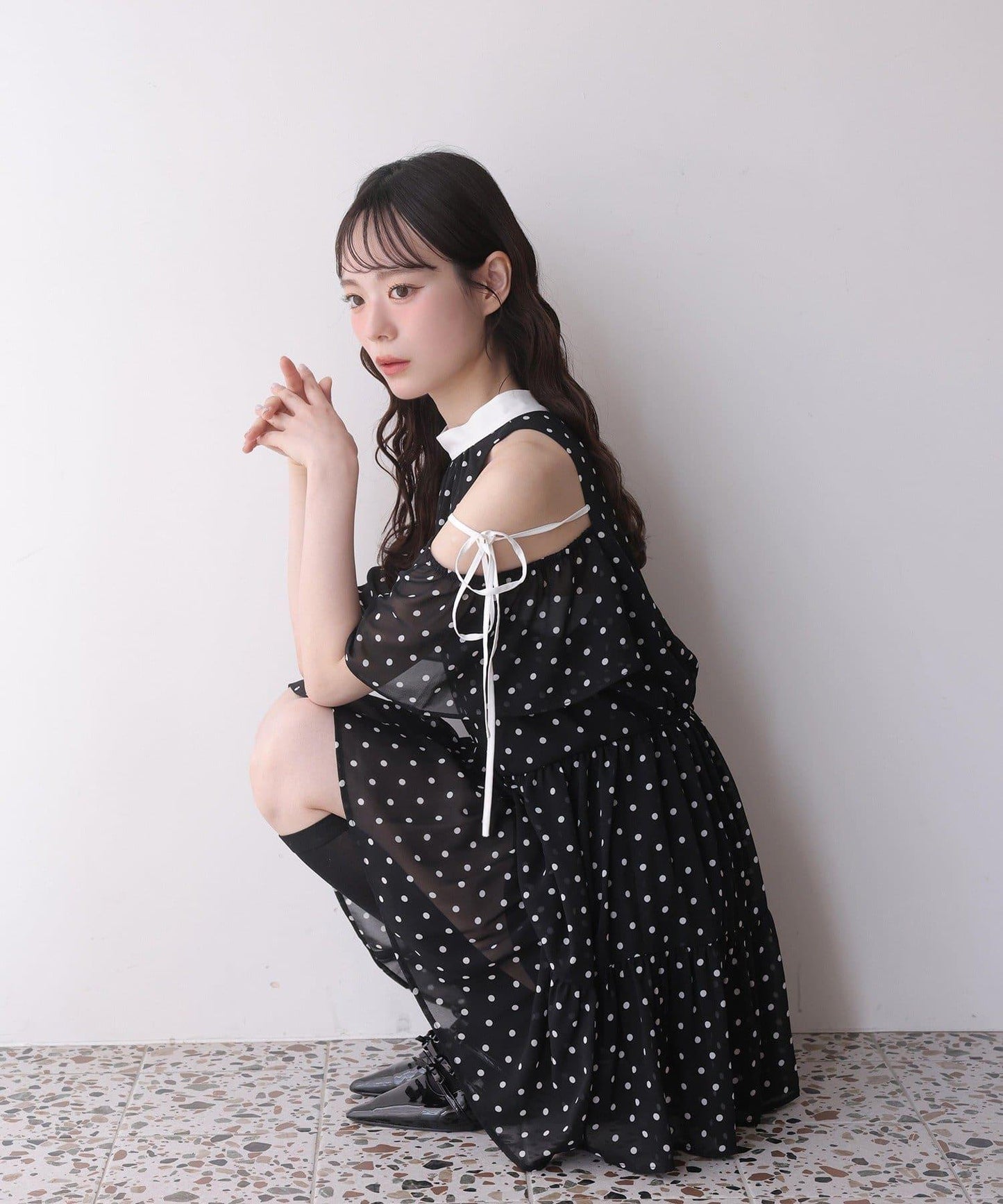 阿美式長款襯衫裙