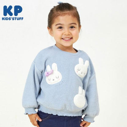 KP(ケーピー)羊羔絨mimi貼布繡圈圈紗衛衣（80～120）
