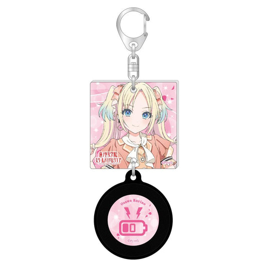 《Love Live! 蓮之空女學院校園偶像社 描繪風唱片鑰匙扣/大澤 璃琉乃》