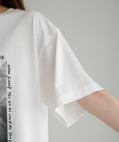 【冰感+防紫外線】照片印花T恤