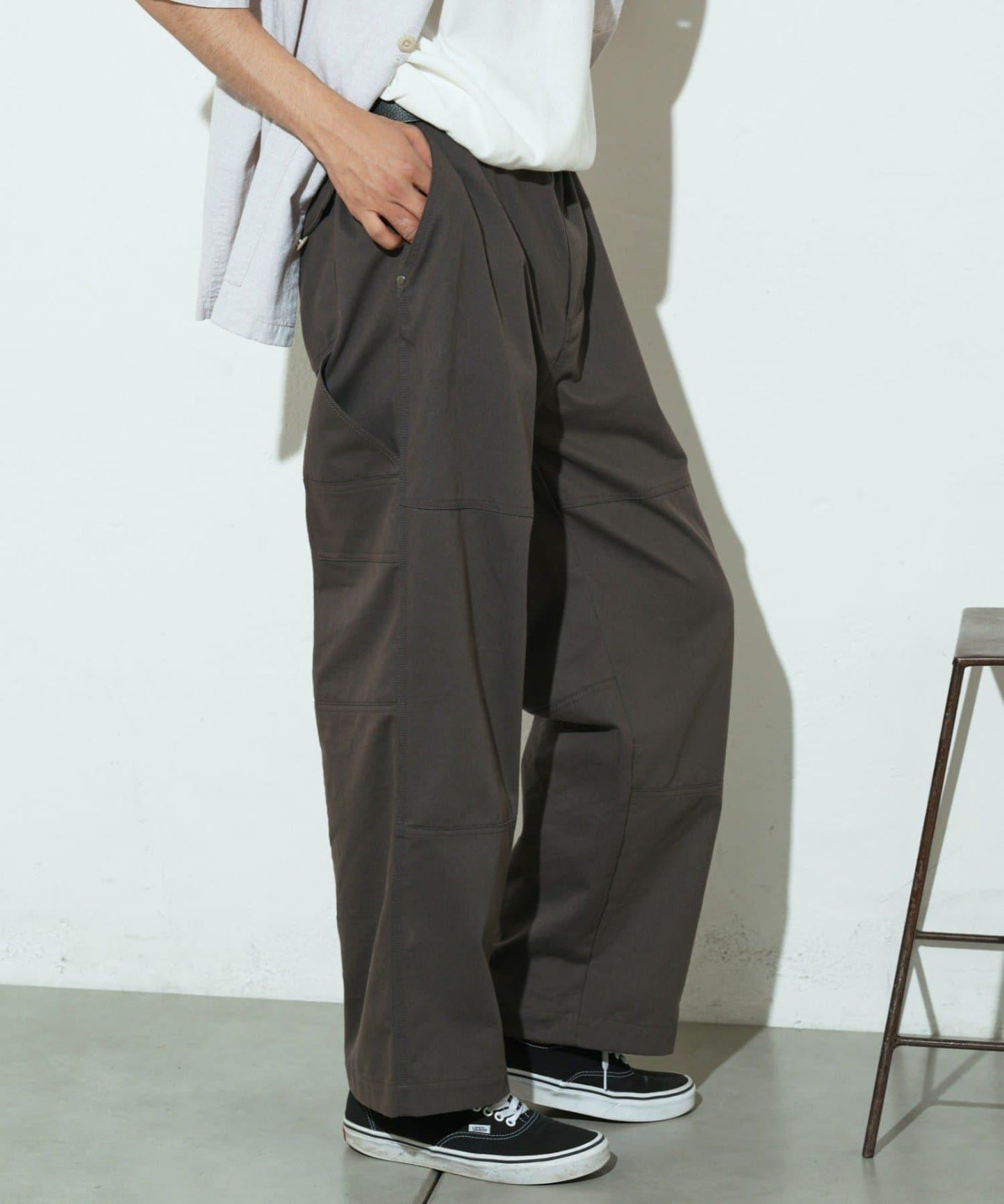 【男士】雙膝工裝褲