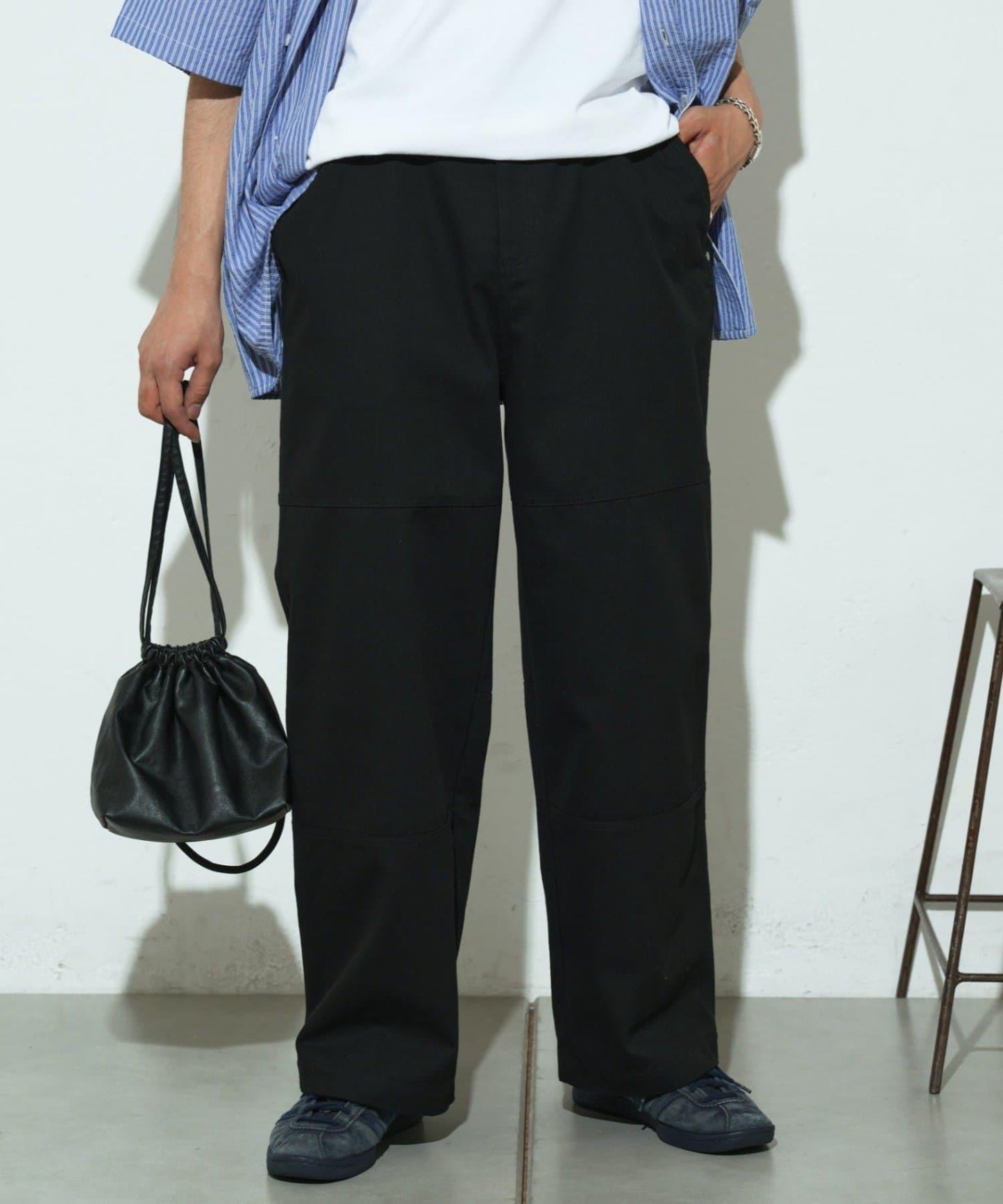 【男士】雙膝工裝褲