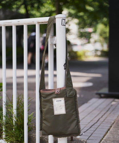 【PALCLOSET限定】羊毛切換肩揹包