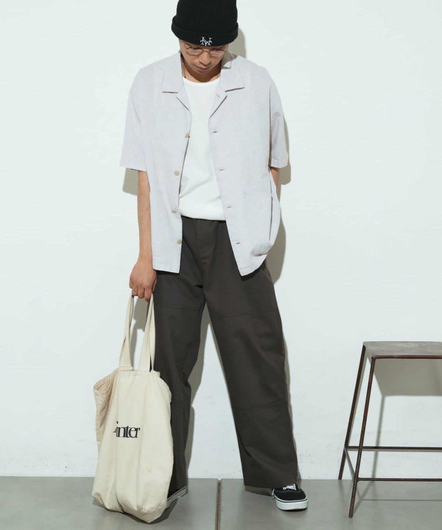 【男士】雙膝工裝褲