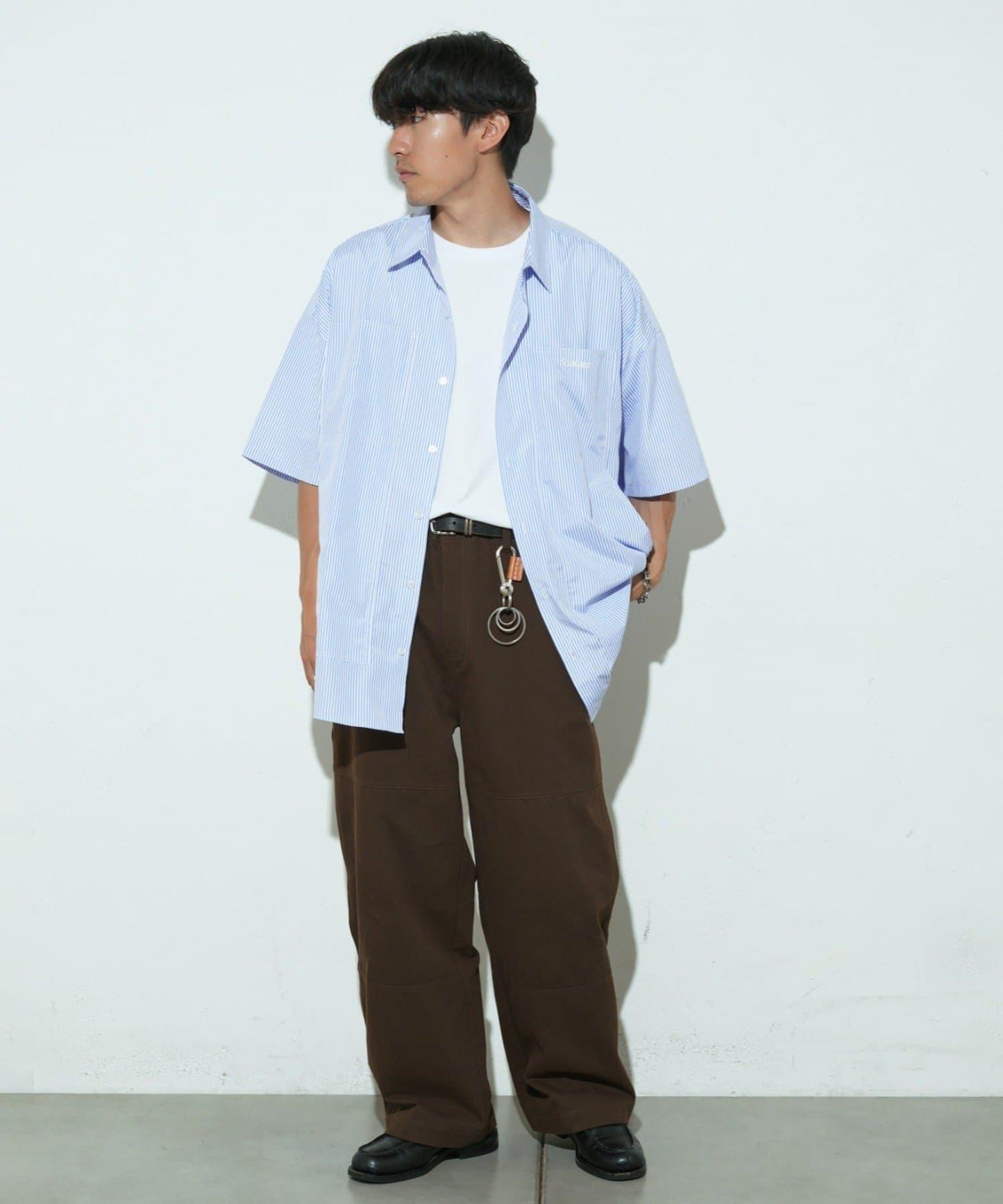 【男士】雙膝工裝褲