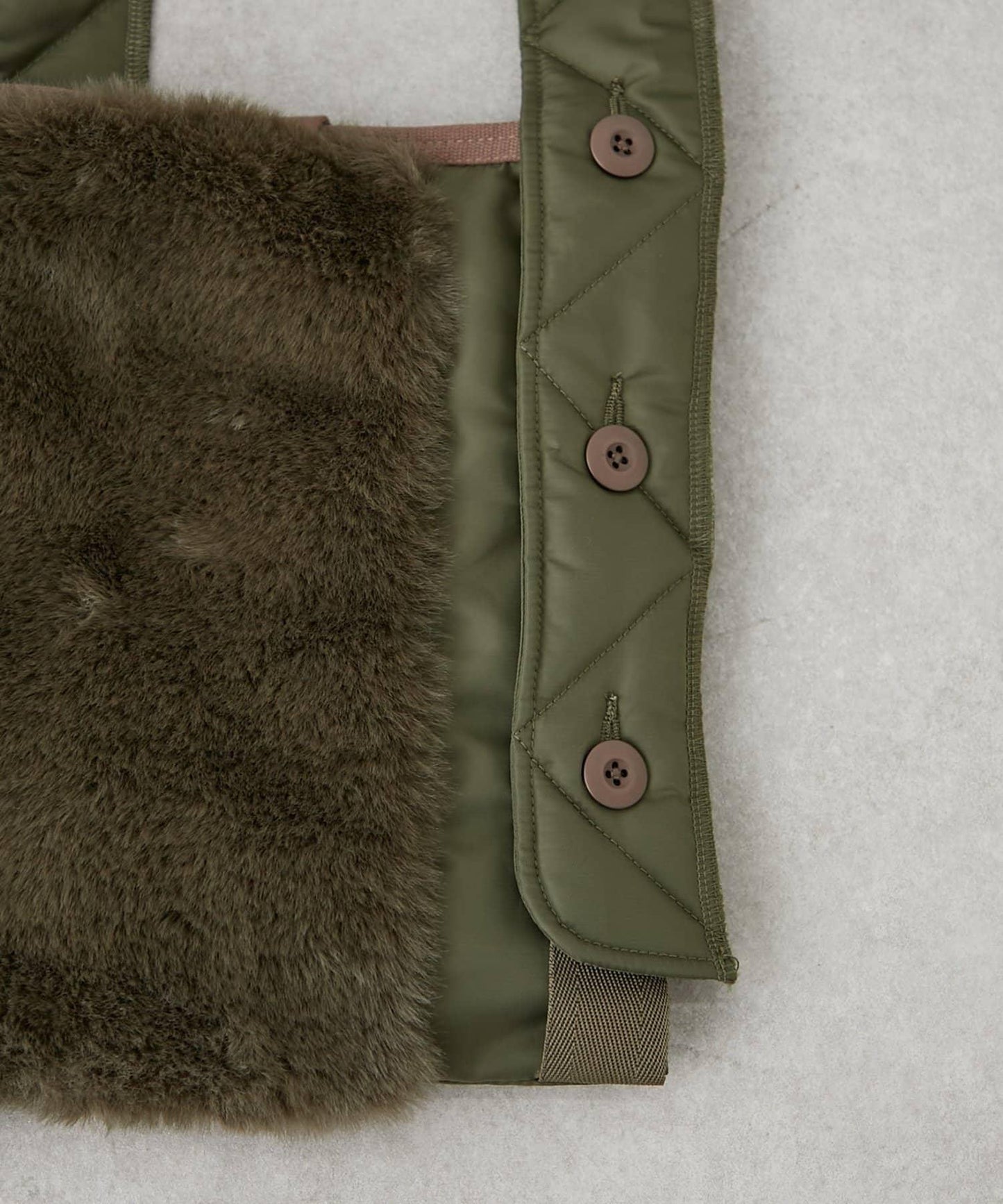 【PALCLOSET限定】羊毛切換肩揹包