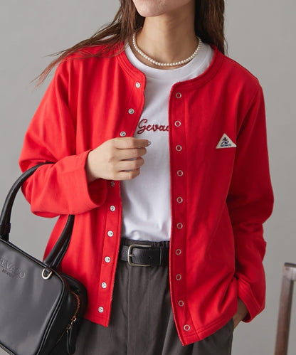 GEVACO裡毛圓領開衫