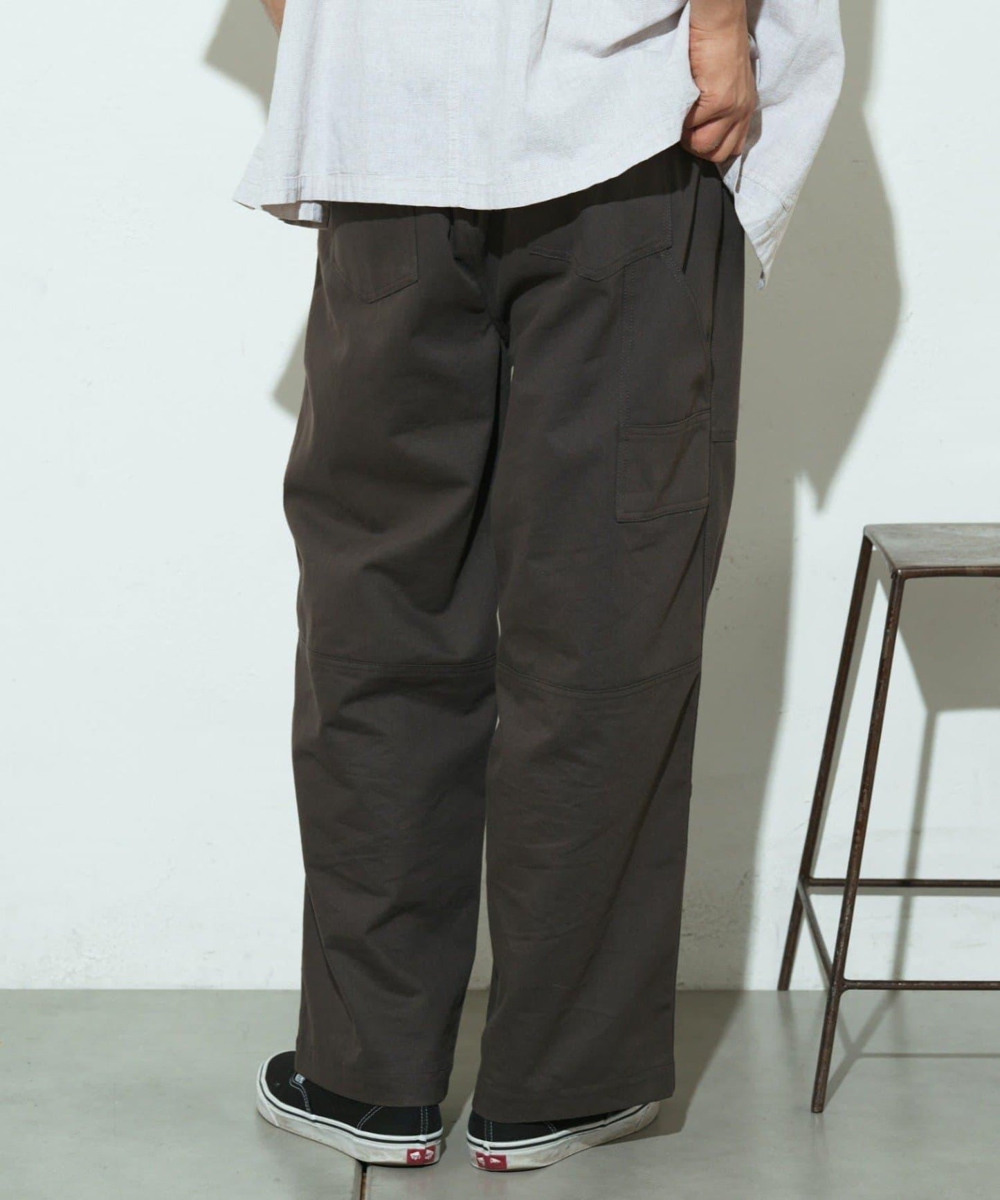 【男士】雙膝工裝褲