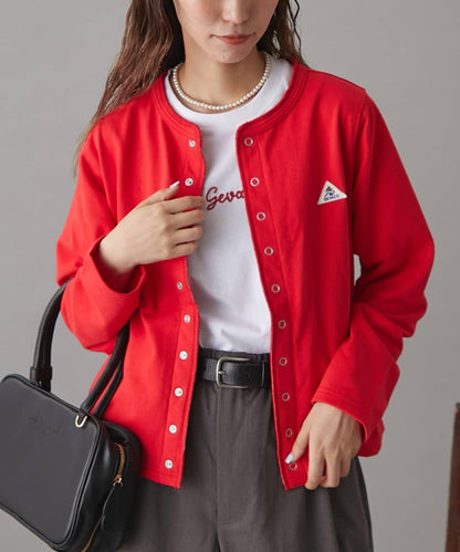 GEVACO裡毛圓領開衫