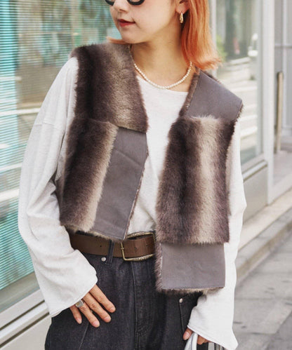 etsinta改良版毛皮馬甲