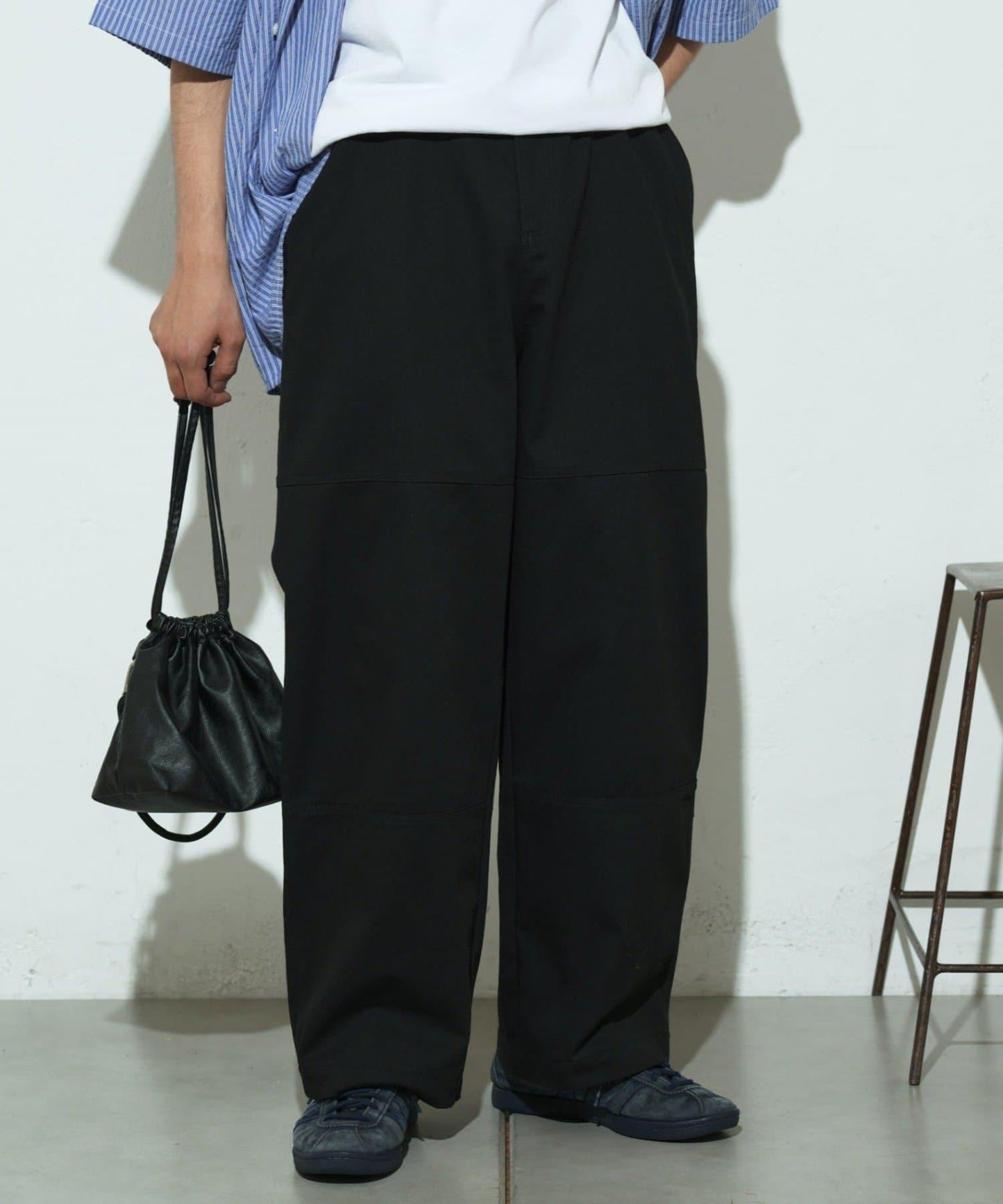 【男士】雙膝工裝褲