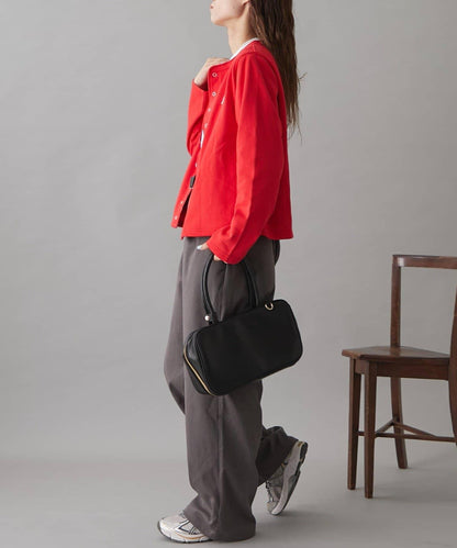 GEVACO裡毛圓領開衫