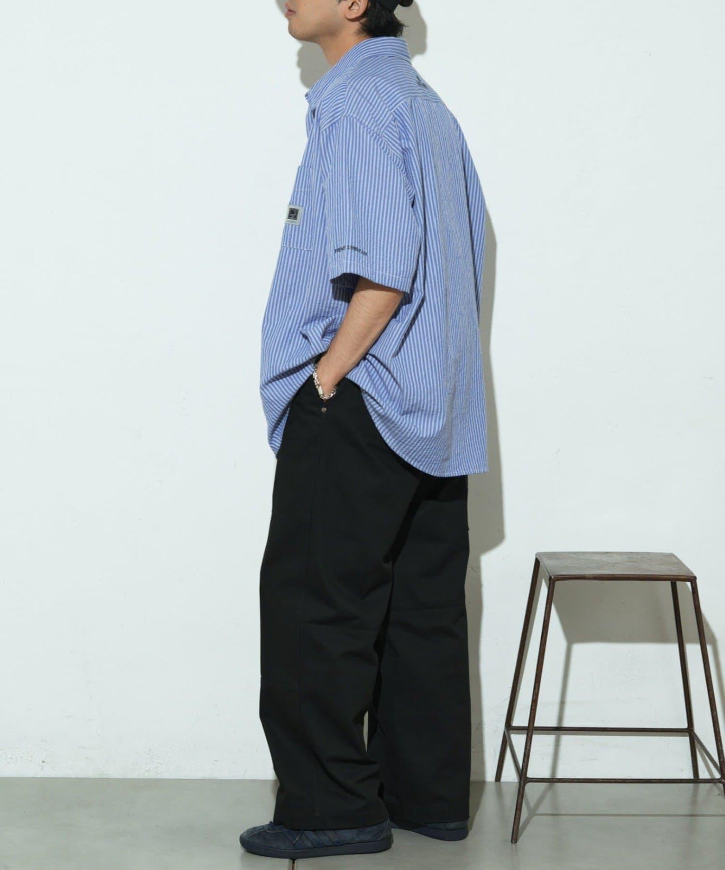 【男士】雙膝工裝褲