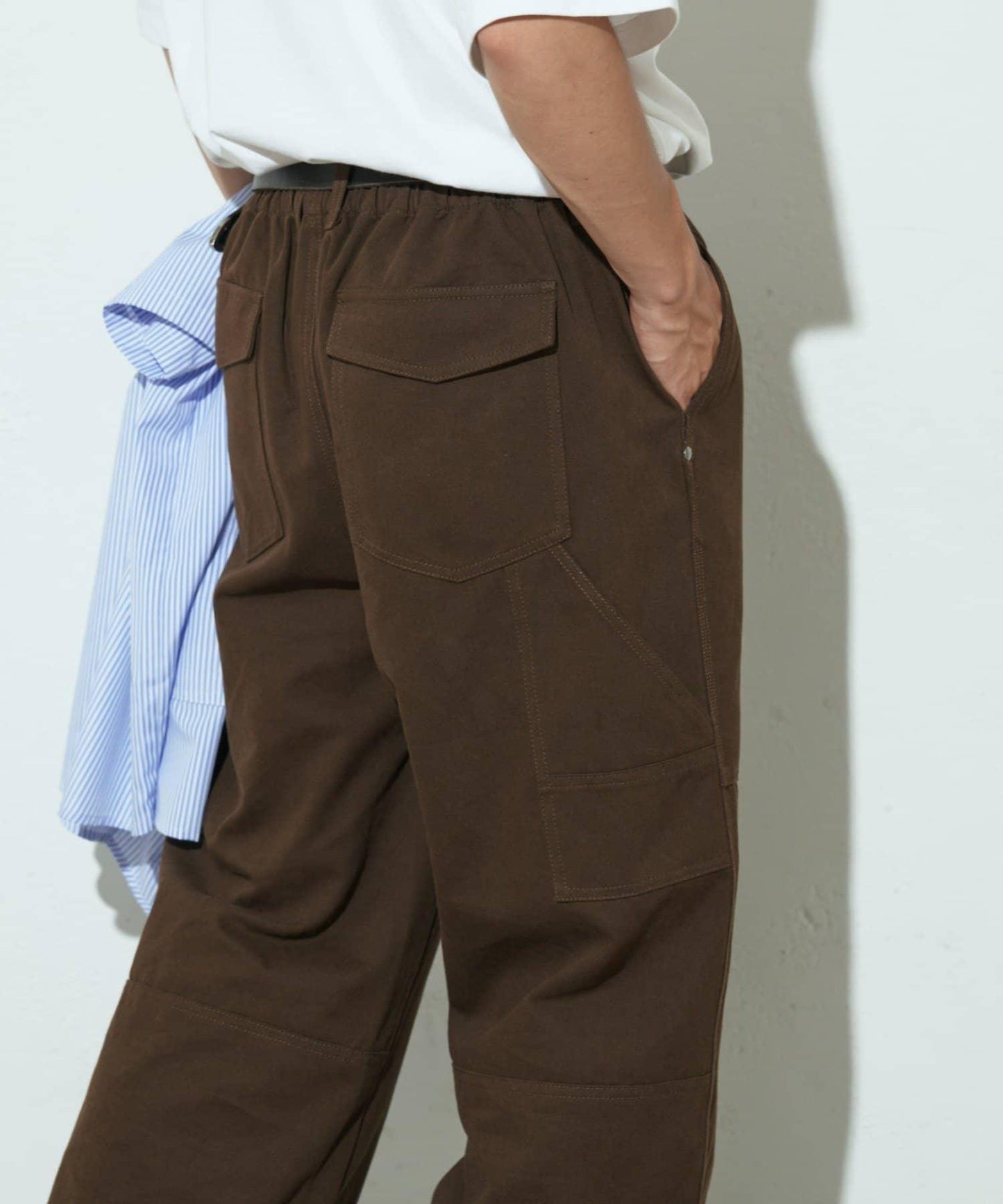 【男士】雙膝工裝褲