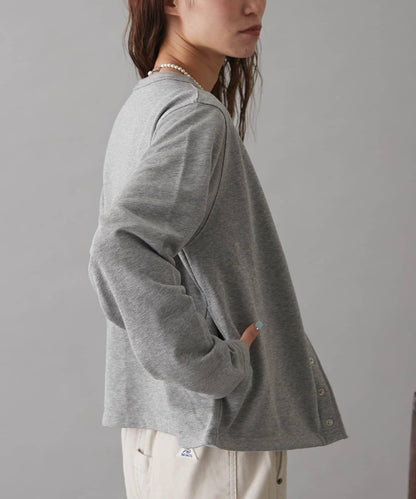 GEVACO裡毛圓領開衫