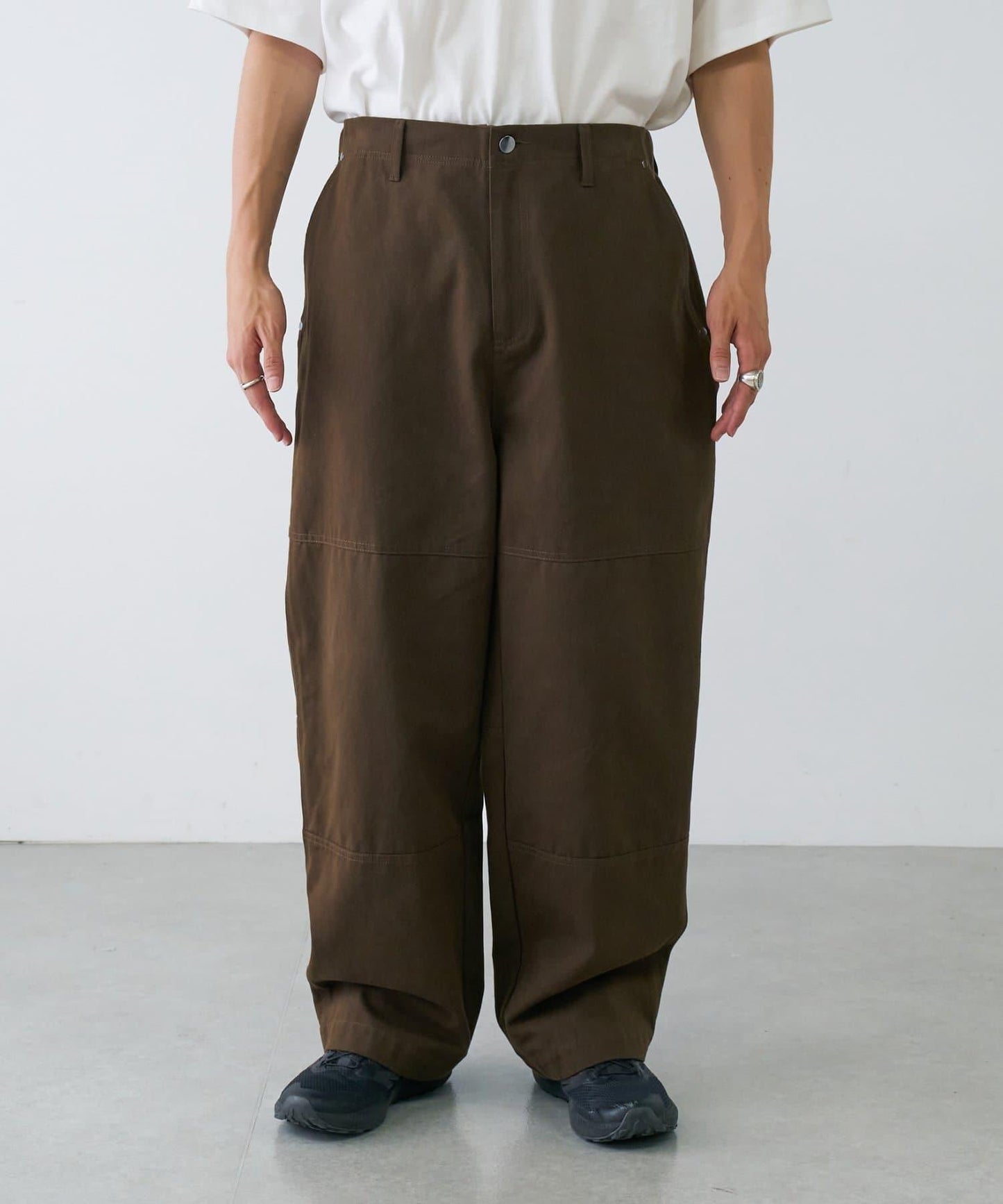 【男士】雙膝工裝褲