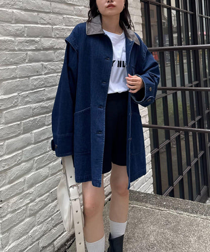 多功能寬鬆oversize夾克