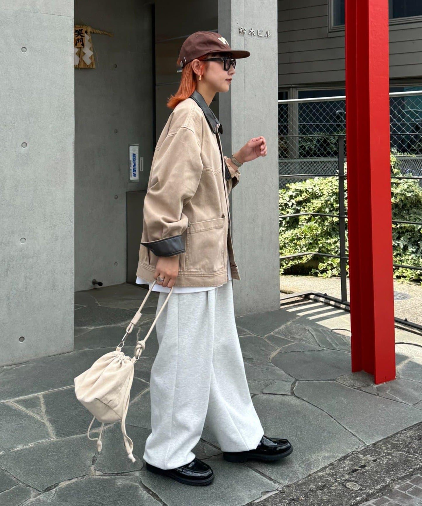 【男士】皮革領西部風牛仔夾克/套裝商品