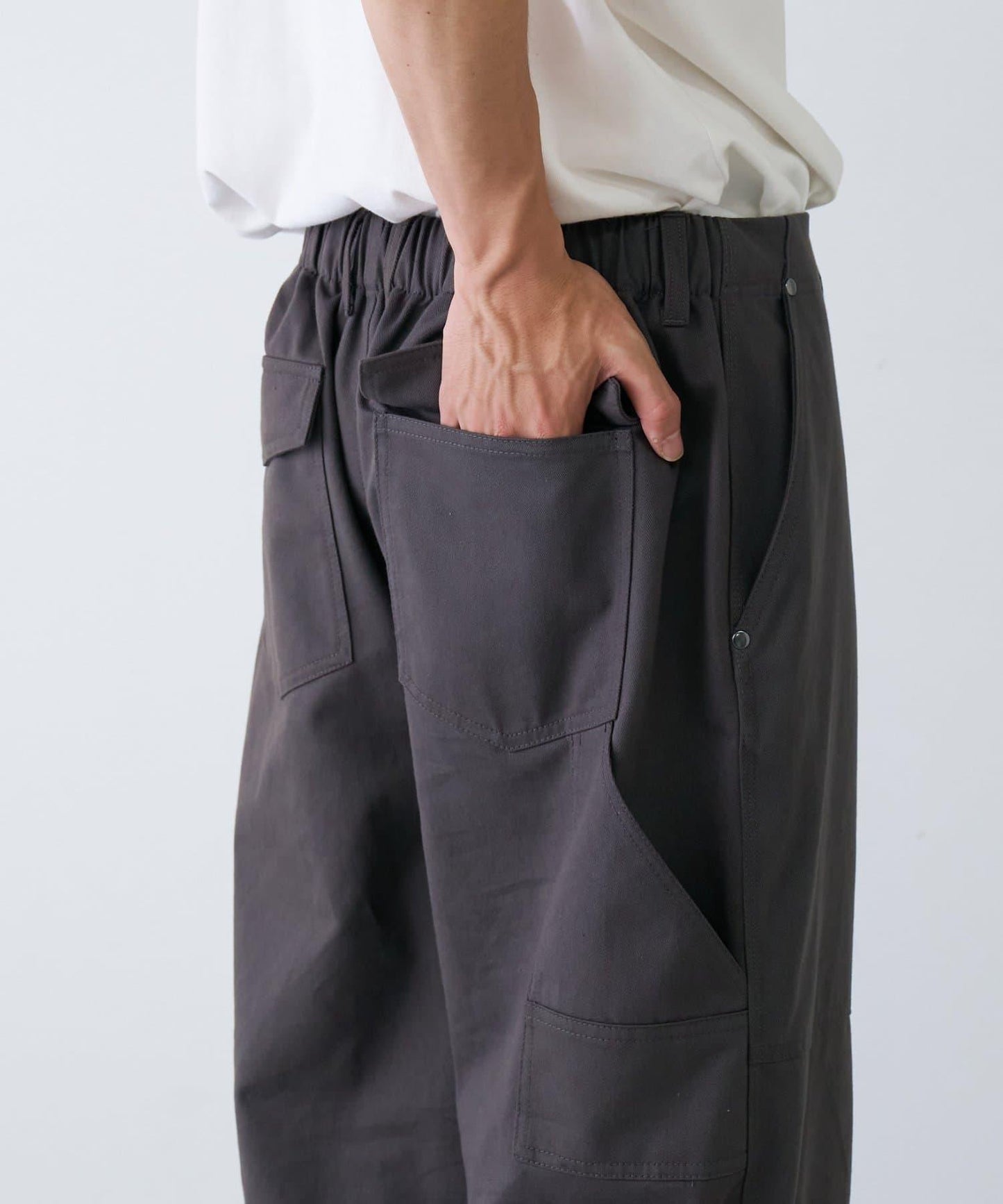 【男士】雙膝工裝褲