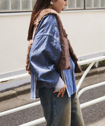 etsinta改良版毛皮馬甲