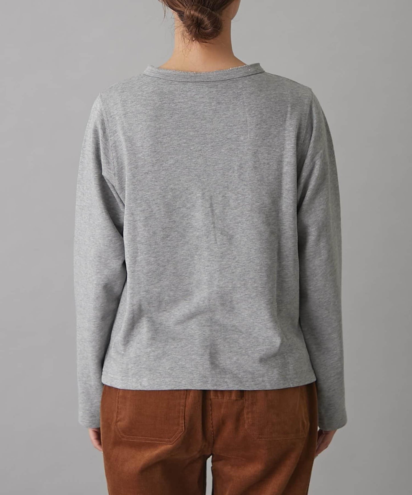 GEVACO裡毛圓領開衫