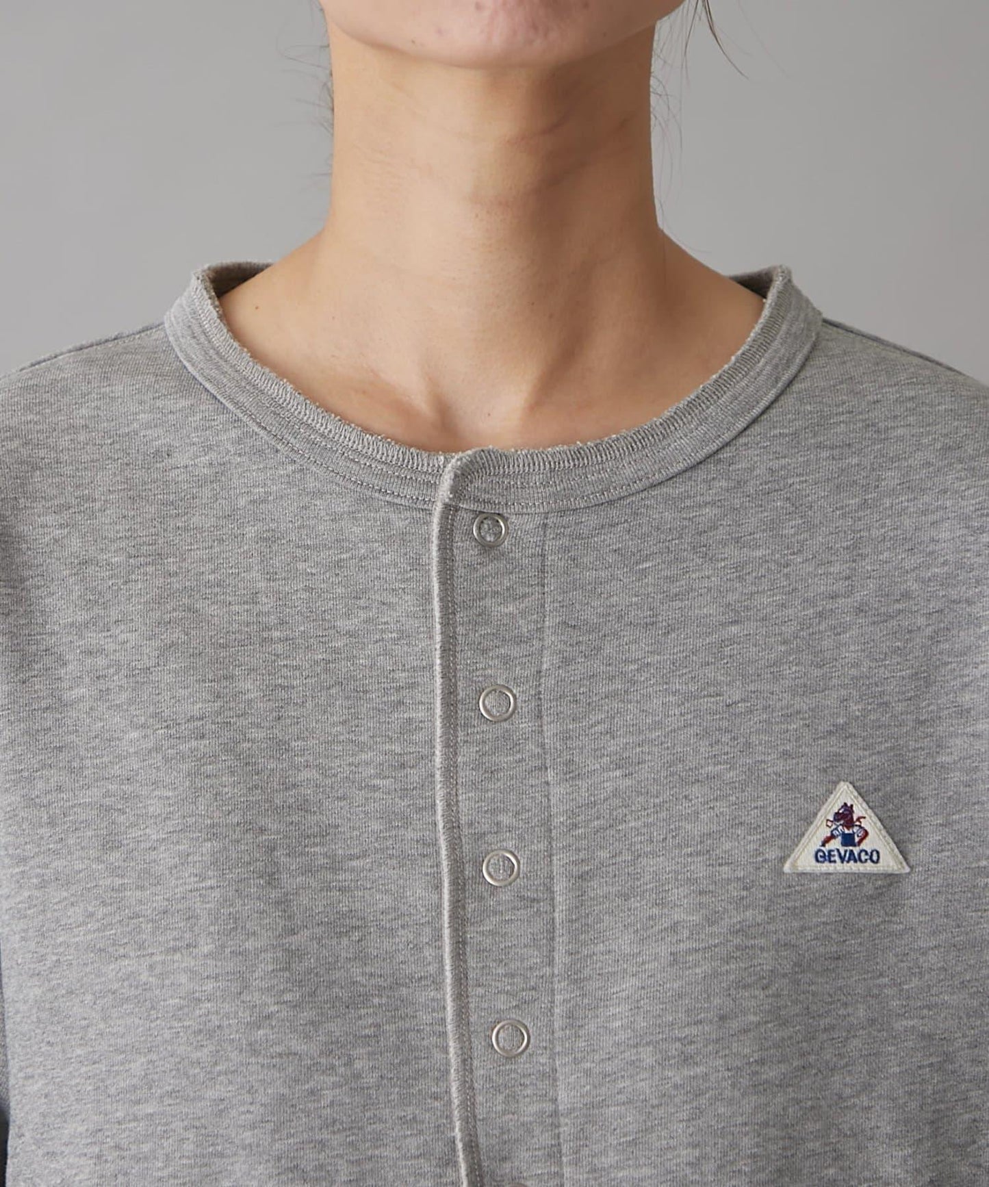 GEVACO裡毛圓領開衫