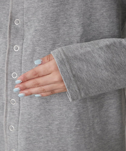 GEVACO裡毛圓領開衫