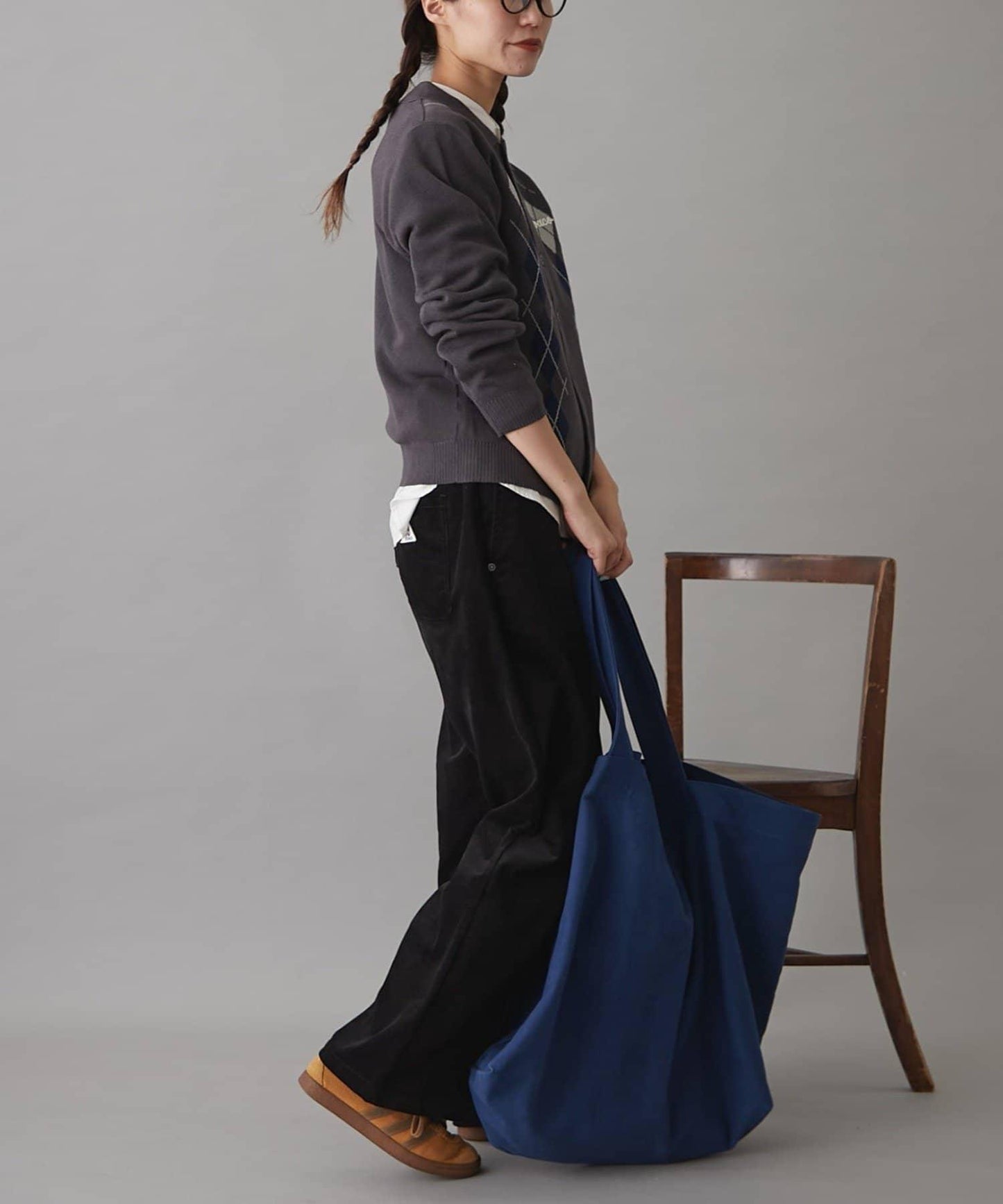 GEVACO菱格紋針織開衫