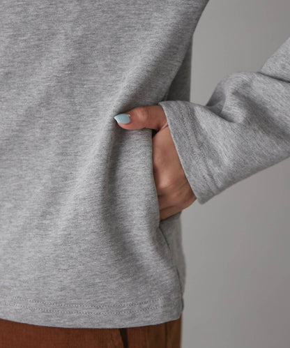 GEVACO裡毛圓領開衫