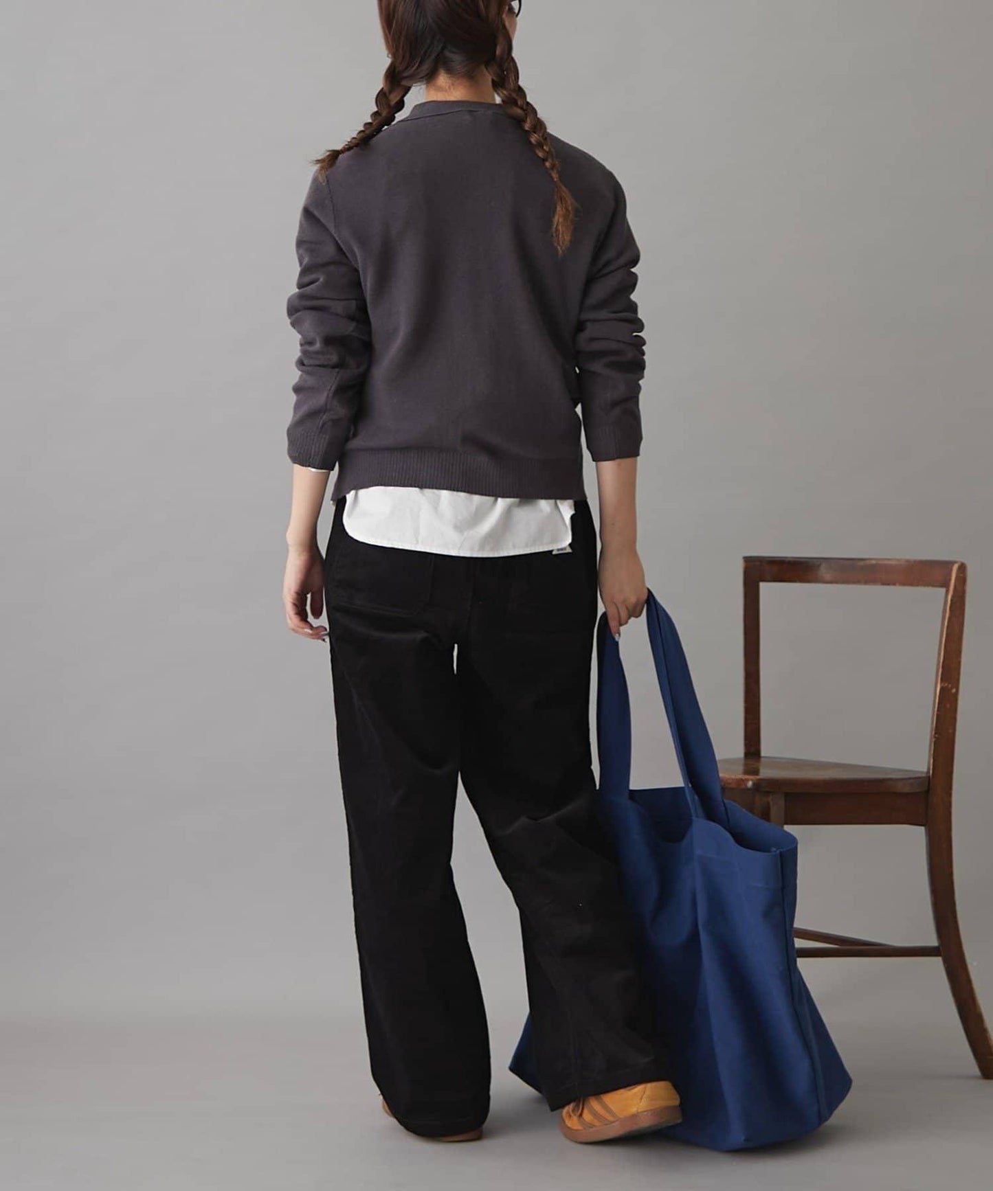 GEVACO菱格紋針織開衫