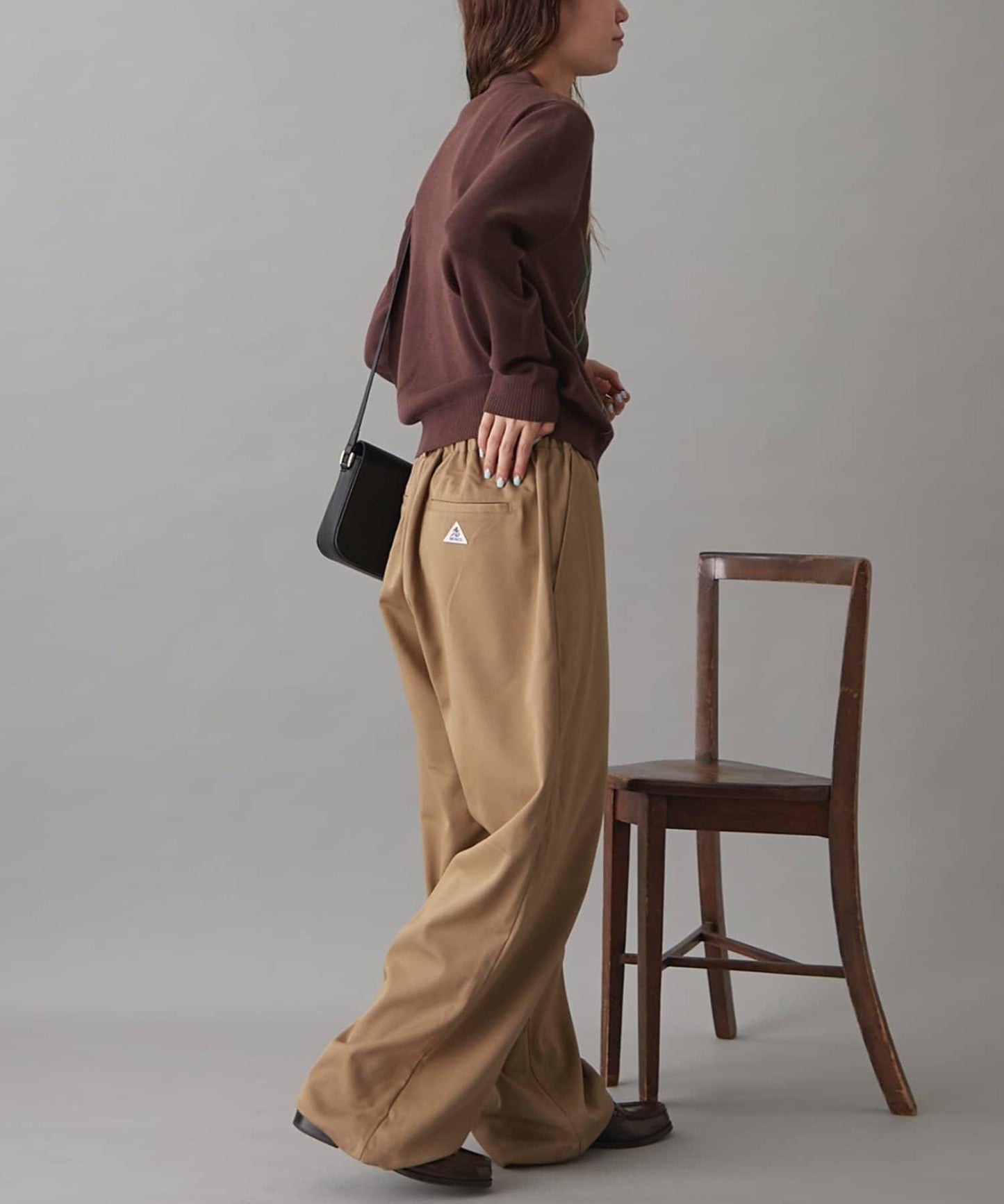 GEVACO菱格紋針織開衫